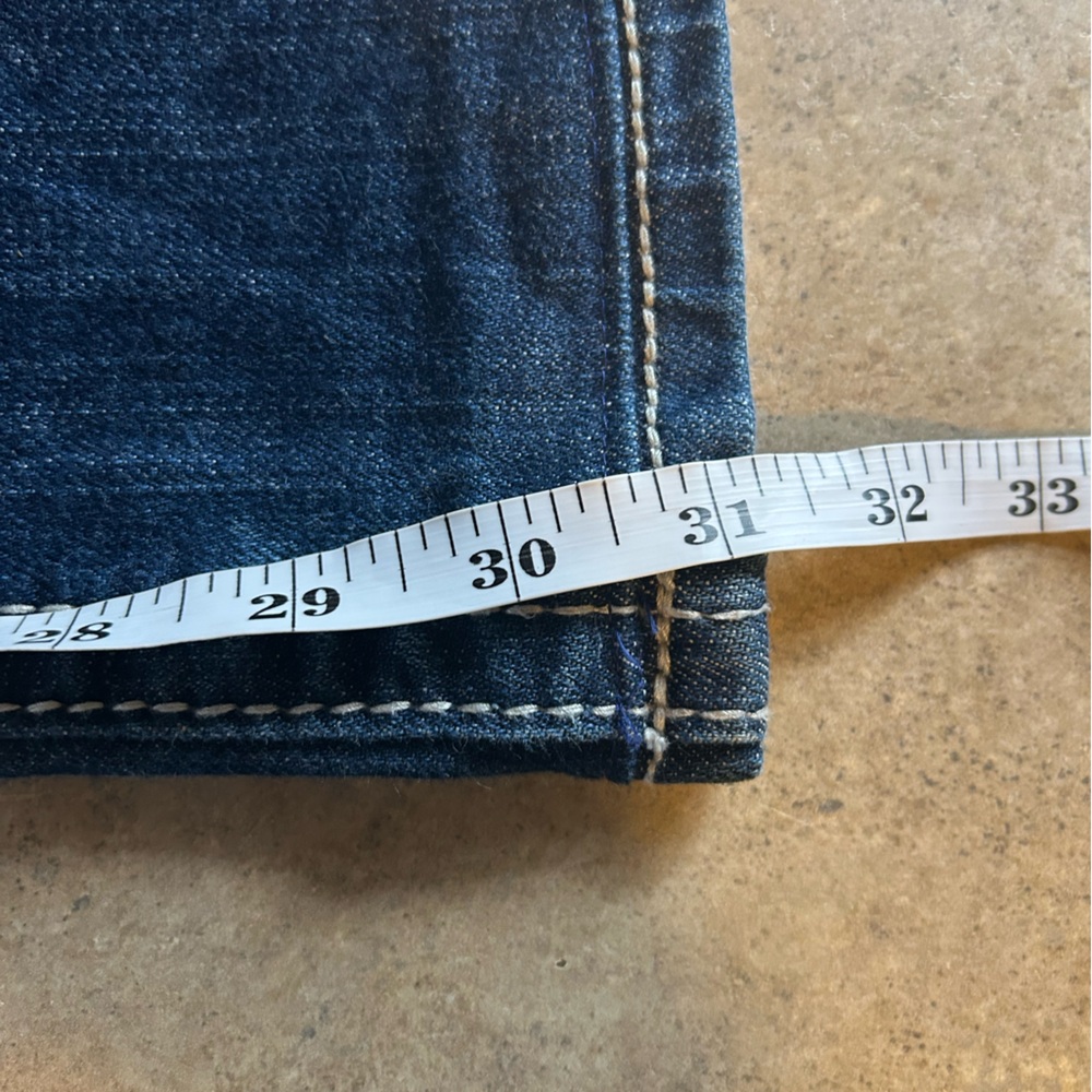 Miss Me Jeans - Cleo Stitched Bootcut - medium blue factory faded Y2K - Picture 15 of 15